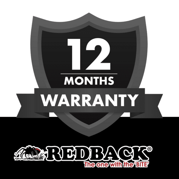 Redback 1 Year Product Warranty