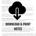 Download Weed Control Seminar Supporting Notes